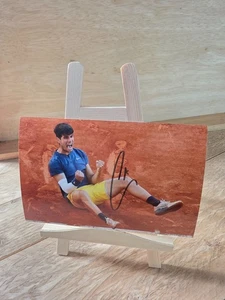 CARLOS ALCARAZ signed Foto ca.13x19 Autogramm (4296) COA - Picture 1 of 2