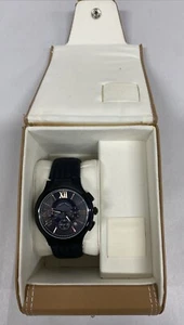 Philip Stein Signature 45mm Steel PVD Black Dial Mens Watch Case 45B-CRBKRG - Picture 1 of 12