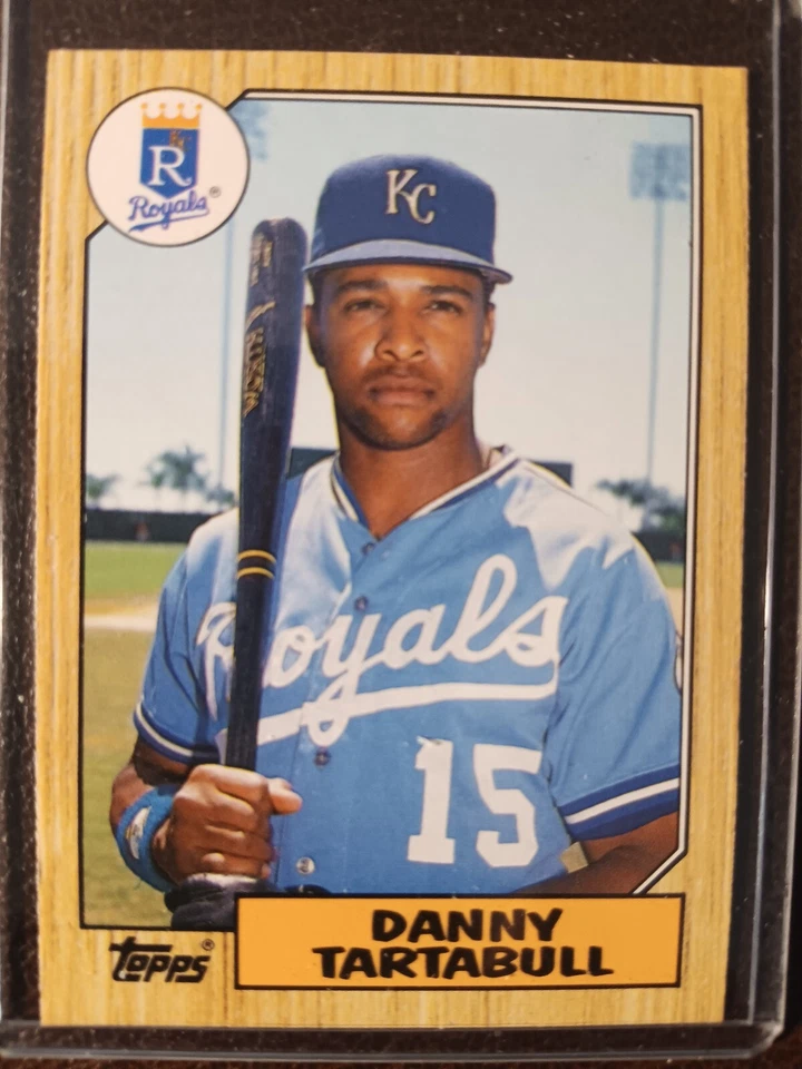 DANNY TARTABULL ROYALS 1987 TOPPS TRADED BASEBALL CARD #120T - Image 1 of 1