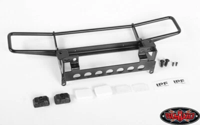 Protector de parrilla delantera RC4WD Ranch negro con luces: TRX-4 '79 Bronco Ranger XLT VVV-C0508 Foto 1 de 4