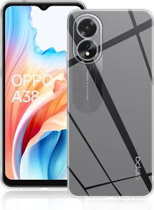 COVER CUSTODIA PER OPPO A38 4G TRASPARENTE TPU SLIM MORBIDA ULTRASLIM SILICONE - Imagen 1 de 9