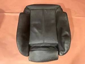 BMW E39 540I 530I E38 Front Left Sport Seat Bottom Black Leather OEM 138KMiles - Picture 1 of 12