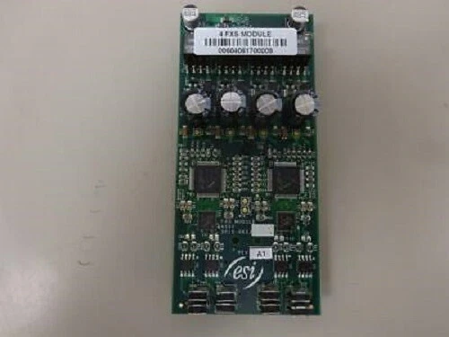 ESI IP 900 Control Server 5000-0712 - 4 FXS Card 5010-0653 4 Analog Station Exp - Image 1 of 1