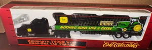 Ertl 1/87 John Deere T600B Kenworth and 8400T Tractor box trailer 1997 NIB #5457 - Picture 1 of 1