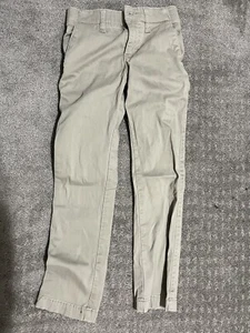 Lee Pants Youth 10 Slim Brown Extreme Comfort Performance - Picture 1 of 6