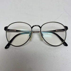 Safilo Rundgestell Braun 90er Stil Brille Lesebrille Brillengestell - Bild 1 von 9