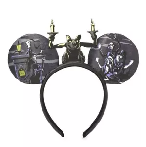 Disney Parks The Haunted Mansion 999 Happy Haunts Gargoyle Ear Headband New - Picture 1 of 2