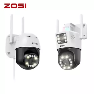 Telecamera di sicurezza ZOSI C298 2,5K 4MP cablata WiFi PTZ AI rilevamento viso e voce - Foto 1 di 20