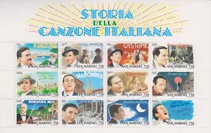 Sänger Italiens San Marino Postfrisch 7067 - Picture 1 of 1