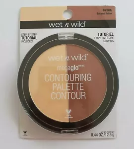 Wet n Wild Mega Glo Contouring Palette Contour C750A CARAMEL TOFFEE 0.44 Oz - Picture 1 of 12