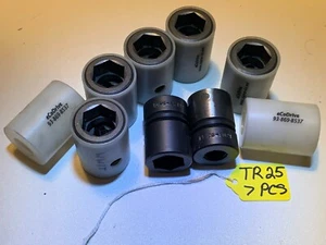 7-PCS-eCoDRIVE ASSY SOCKETS - 21 MM- MAGNETIC IMPACT MM- SOCKETS - USA - NEW - Picture 1 of 1