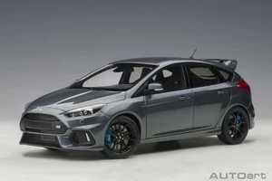 AUTOart 72954 - 1/18 Ford Focus RS 2016 (Magnetic Grey) - Nuovo - Foto 1 di 1