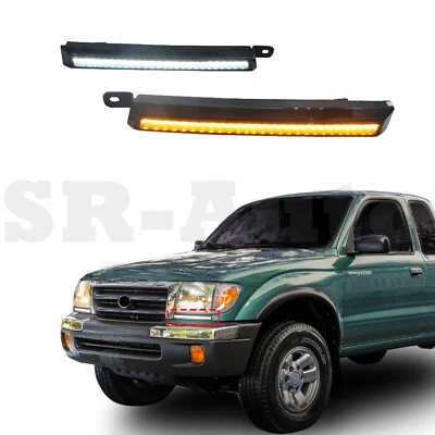 Luz de circulación diurna LED DRL intermitente para Toyota Tacoma 1998-2000 Foto 1 de 4