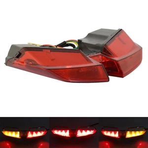 Rosso Led integrato luce fanale posteriore per DUCATI Hypermotard 821 939 950 SP - Picture 1 of 8