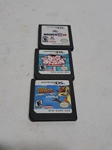 3 Juegos Nintendo DS Madden 08 Big Brain Over The Hedge Todos Probados Usados en Excelente Condición - Imagen 1 de 6