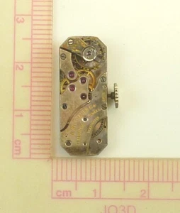 Wittnauer 17 Jewel Wrist Watch Movement - Good Balance - Parts / Repair - Bild 1 von 5