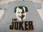 Rare Vintage Batman The Joker Back Ha Ha Ha 1989 Film Promo T Shirt 80s Gray L