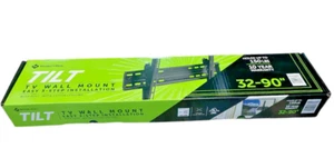 NEW Member's Mark Tilting TV Wall Mount w/Low Profile & Leveling for 32-90" TVs - Picture 1 of 2