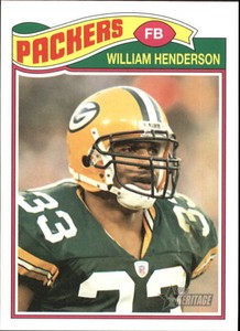 2005 Topps Heritage Football #203 William Henderson