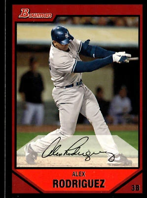 2007 Bowman Alex Rodriguez #200 New York Yankees - Image 1 of 2