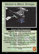 Babylon 5: Bester's Black Omega [Lightly Played] from set Psi Corps B5 Precedenc