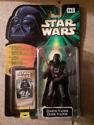 Star Wars Episode 1 Flashback Photo Darth Vader Figure New - Image 1 of 4