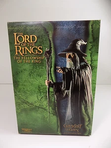 Figura El Señor de los Anillos Gandalf The Grey Sideshow Weta escala 1:6 pecho de polystone - Imagen 1 de 12