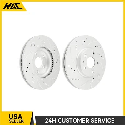 Front Brake Rotors For Ford Fusion 2013-2020 Lincoln MKZ 2013-2015 2016 300mm - Image 1 of 4