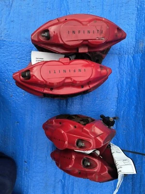 INFINITI NISSAN 2007-2022 OEM FRONT REAR LEFT RIGHT AKEBONO BRAKE CALIPERS (SET) - Image 1 of 4