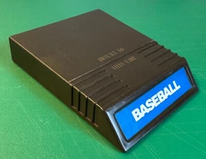 INTELLIVISION BASEBALL GAME CARTRIDGE ONLY - RESTORED WITH ORIGINAL LABEL - Picture 1 of 3