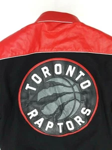 JH DESIGN TORONTO RAPTORS NBA EATERN CONFERENCE LEATHER WOOL VARSITY JACKET S - Bild 1 von 9