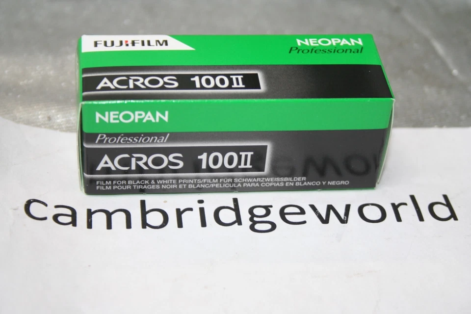 Fujifilm FUJI Neopan 100 Acros II Black &White 120 Roll Film FRESH 6/24 - Image 1 of 1