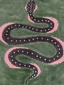 Ciruela Stitchery Willa Hart serpiente 'miel crujiente' lona punta de aguja 18 m - Imagen 1 de 10