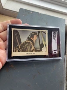 Ted Williams Antique Baseball Card SGC 7 Vintage 1959 Fleer Navy Pilot Solo - Picture 1 of 24