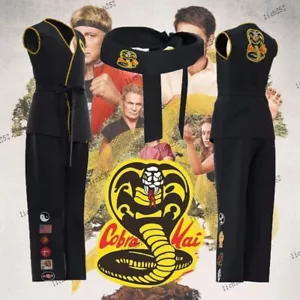 Cobra Kai Karate Kostüm Unisex Faschingskostüm Erwachsene & Kinder Brandneu> - Bild 1 von 15