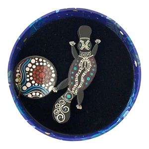 Nuevo Broche Firstwilder Melanie Hava The Ornitorrinco Gugula 2022 Arte Indígena en Caja - Imagen 1 de 12