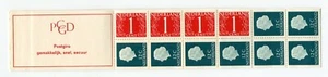 REGINA GIULIANA - QUEEN JULIANA NETHERLANDS 1969 Booklet Common Stamps - Picture 1 of 1