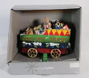 Target 2004 Holiday Christmas Express Train Stocking Holder Hanger Toy Car NEW - Picture 1 of 10