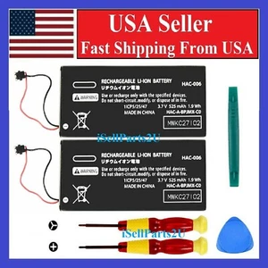 2 Pack New Battery Nintendo Switch Joy-Con Fits HAC-006 525mAh Left Right Tools - Picture 1 of 10