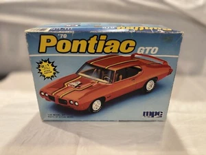 Vintage MPC '70 Pontiac GTO 2 In 1 Complete Unbuilt Rare - Picture 1 of 11