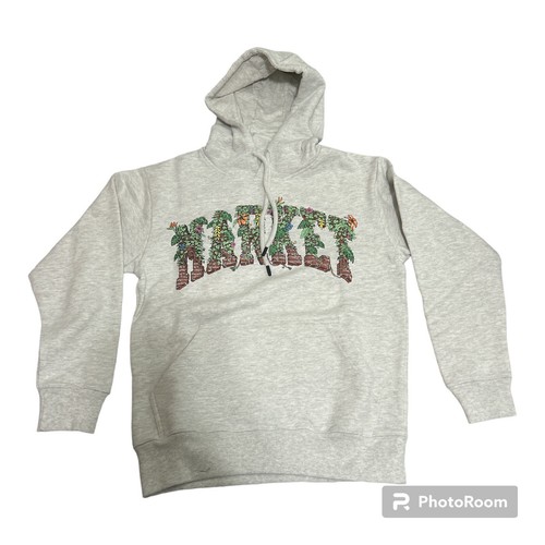 OFF WHITE Nuovo! Felpa con cappuccio Chinatown Market Arc Hawaiian Garden taglia small streetwear