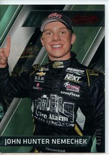2017 Panini Absolute Racing NASCAR RED Parallel #47 John Hunter Nemechek #45/99