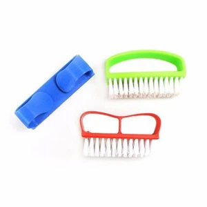 3 x spazzole per unghie per pulizia manicure e pedicure dita dei piedi - Foto 1 di 1