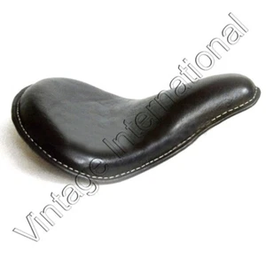 Bobber Chopper Custom Harley Sportster Finish Deep Dish Seat Genuine Leather @US - Bild 1 von 5