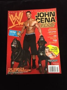 WWE Wrestling Magazine February 2007 John Cena VG Condition - Imagen 1 de 2