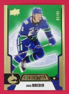 2019-20 Upper Deck Credentials Green /99 - Pick Your Card - Bild 1 von 17