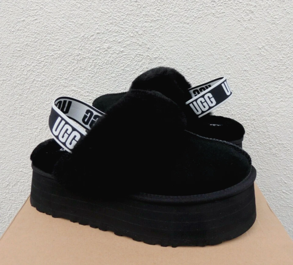 UGG Funkette Womens Nightfall Slippers Sandals - 5 UK