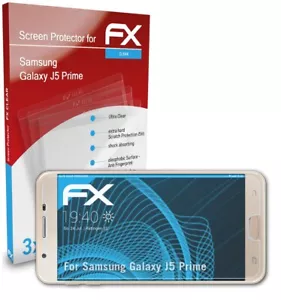 atFoliX 3x Screen Protector for Samsung Galaxy J5 Prime clear - Picture 1 of 9