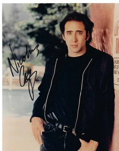 Cage, Nicholas: Autographed 8"x10" photo / still – Nicholas Cage - Picture 1 of 2