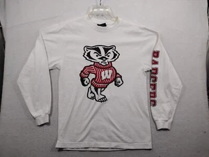 Jansport Wisconsin Badgers Mens Small Sweater Crew Neck Long Sleeve Pull Over - Picture 1 of 10